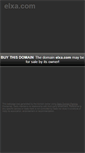 Mobile Screenshot of elxa.com